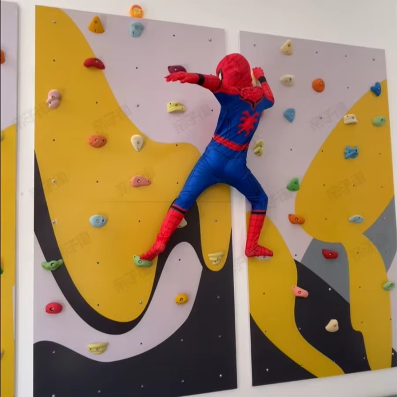 Home Gym Kids - Kids Indoor Plywood Climbing Wall Gym