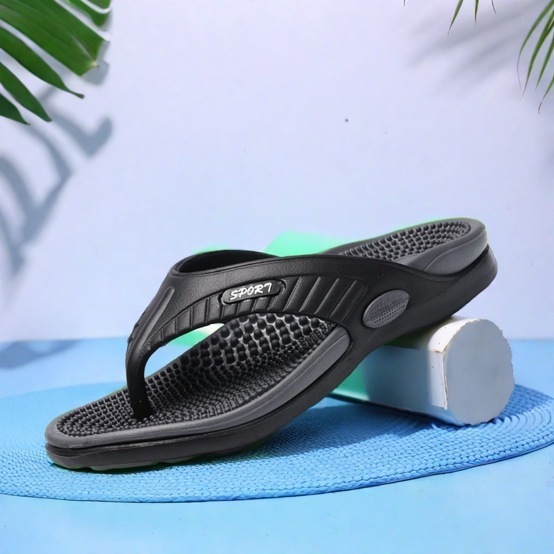 Home Gym Fitness - Men‘s Flip Flops Summer Non-Slip Thong