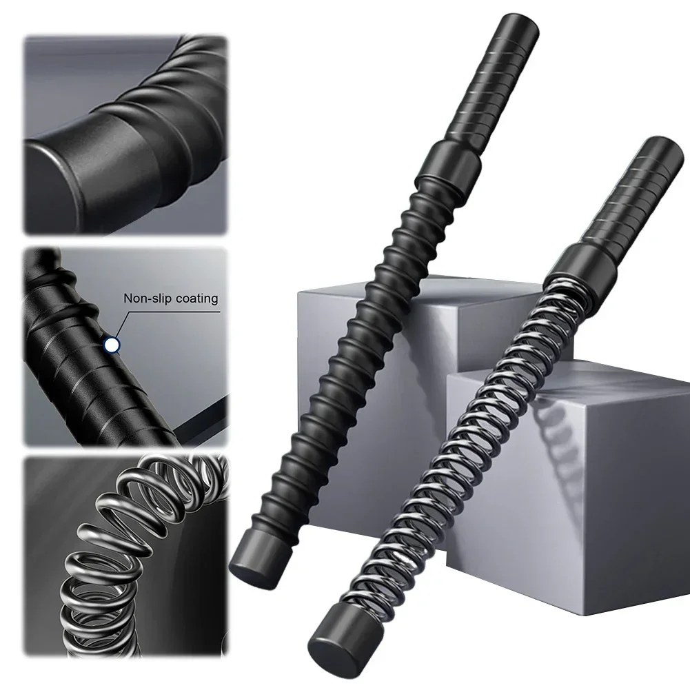 Home Gym Upper Body Workout - Fitness Grip Strength Bar,Portable Spring Arm