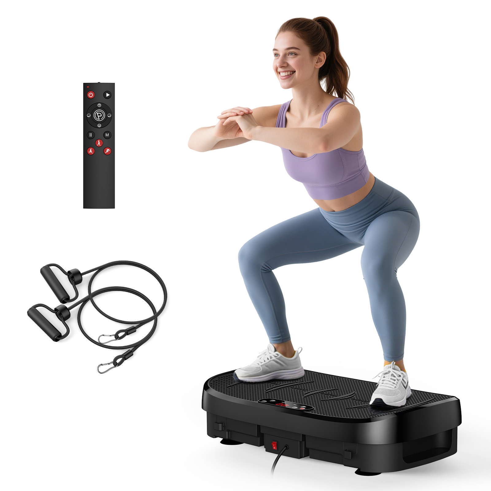 Home Gym Tools - Vibration Plate Fat Burning Fitness Platform