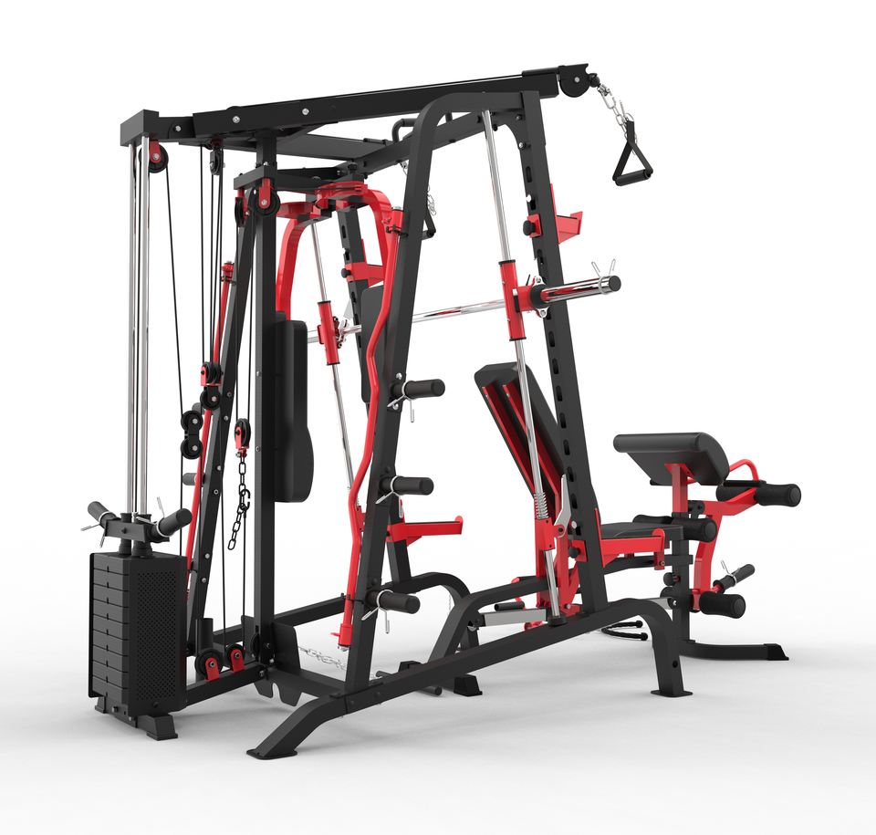All In One Gym Home Equipment - All-in-One Multifunctional Home Gym System, Universal