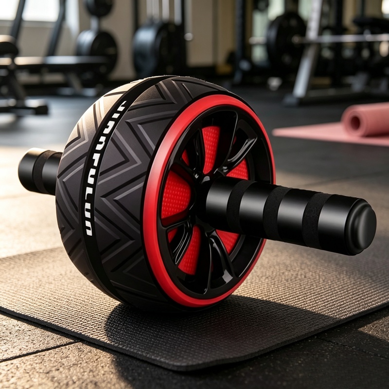 Home Gym Kit For Men - Non-Slip Ab Roller Wheel, Durable Core