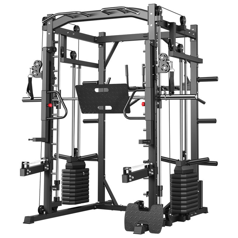 Home Gym Multi Station - Smith Machine Comprehensive Training Power Rack
