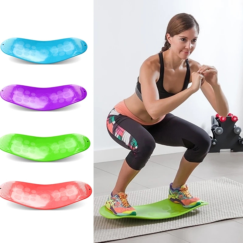 Wobble Board Balance - Fitness Twister Balance Board Trainer Aerobic