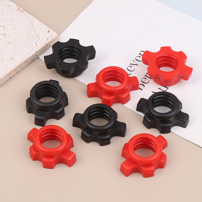 Home Gym Kit For Men - 8/16Pcs Barbell Dumbbell Hexagonal Nut Fixing