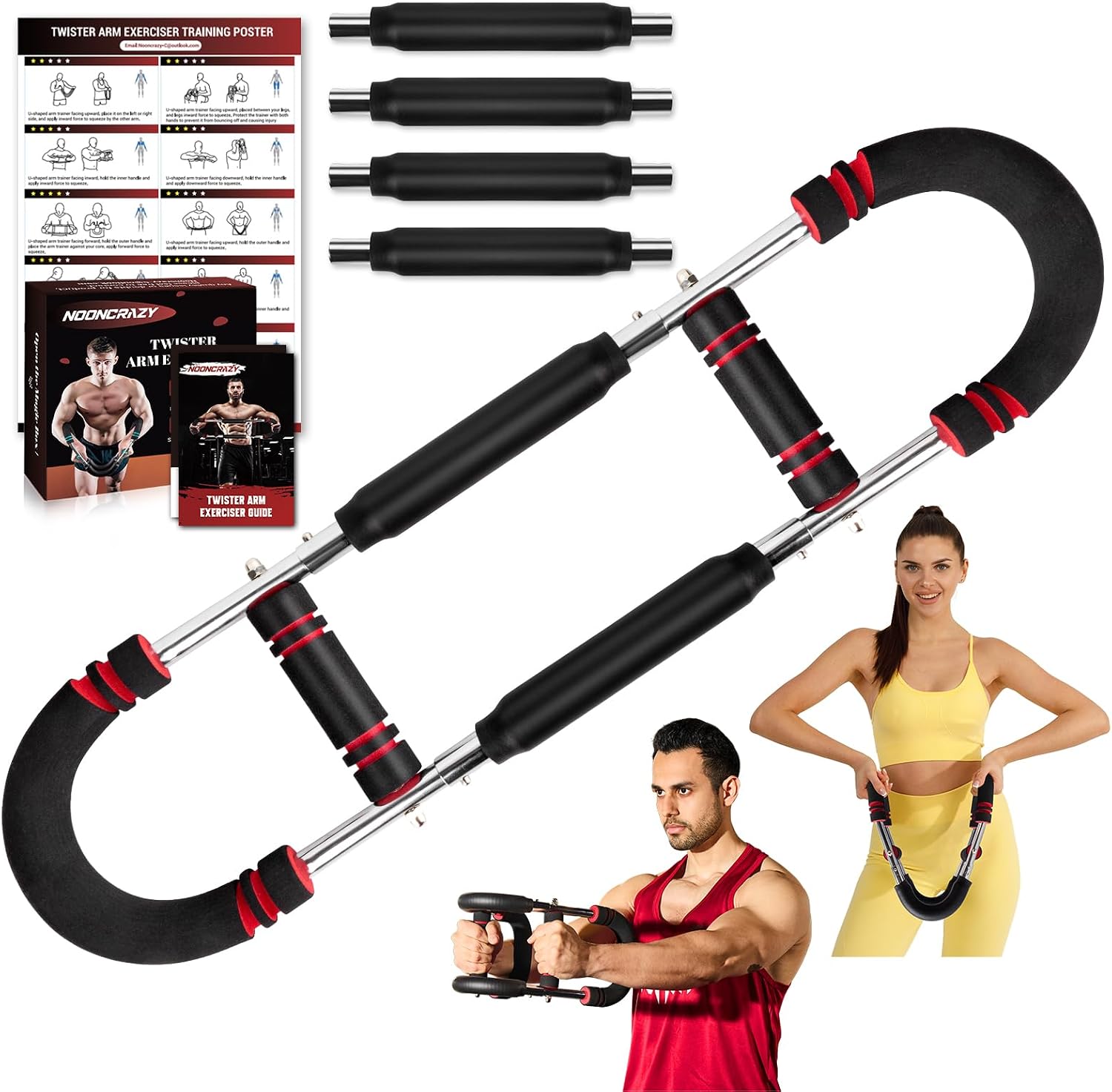 Home Gym Upper Body Workout - 80cm U Shape Power Twister Arm