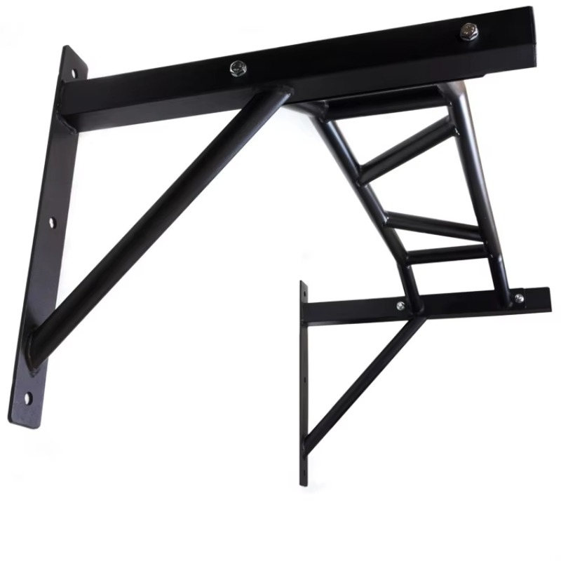 Home Gym Rack - Wall Mounted Pull up Bar Multifunctional