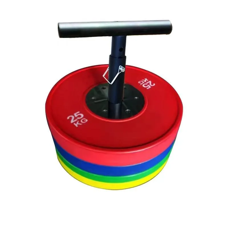 Home Gym Kettlebells - Adjustable T-Kettlebell Handle Weight Hip Trainer