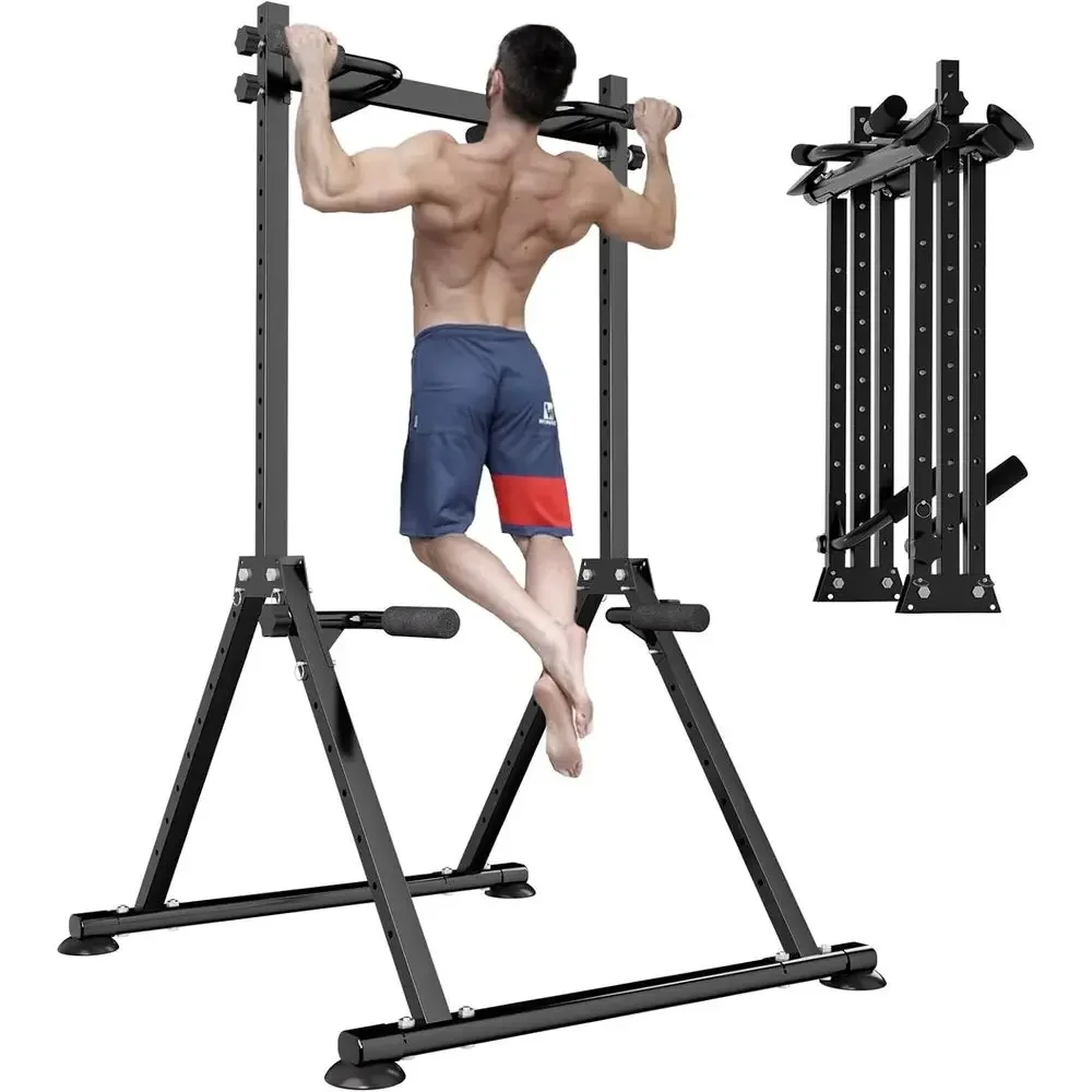 Home Gym Multi Station - Multi-Functional Triangular Pull-Up Bar Station for
