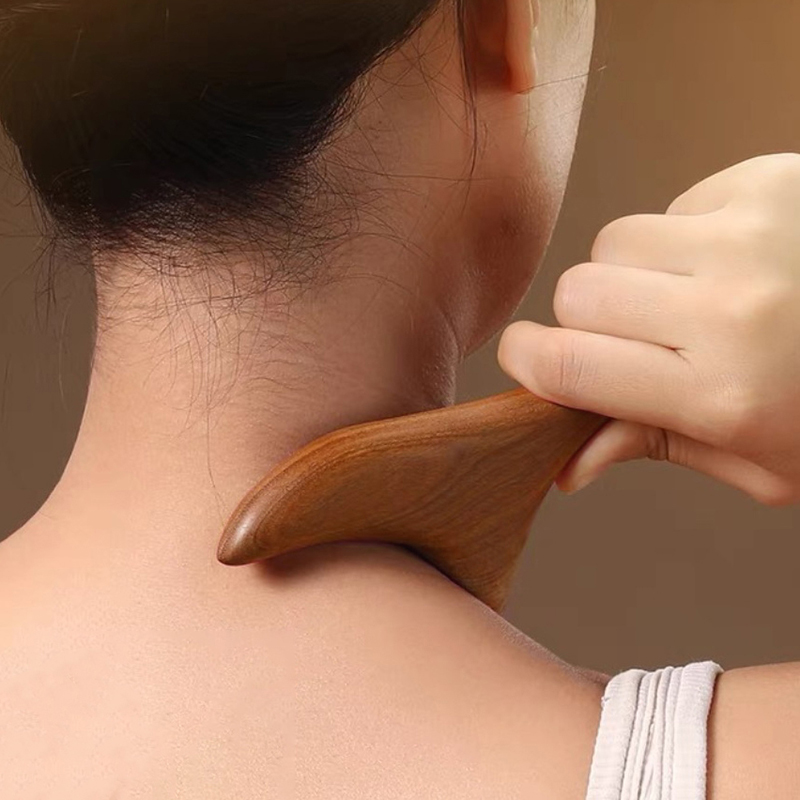 Home Gym Tools - 1 PCS Neck Foot Sandalwood Trigger