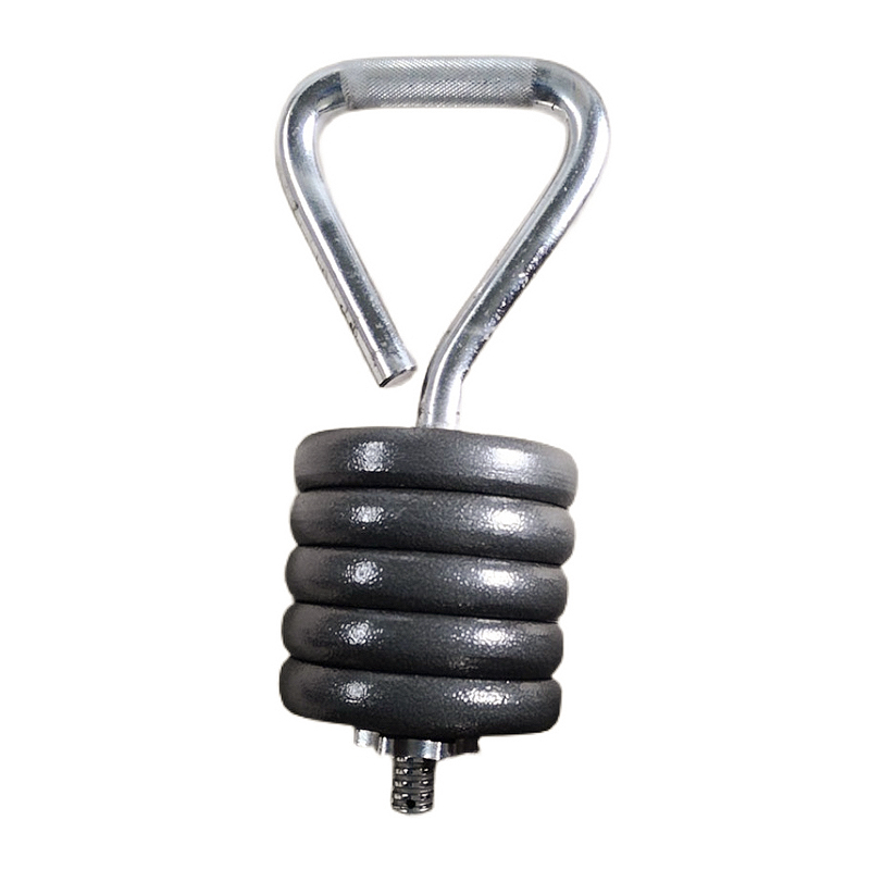 Home Gym Tools - Adjustable Fitness Kettlebell Handle Metal Barbell