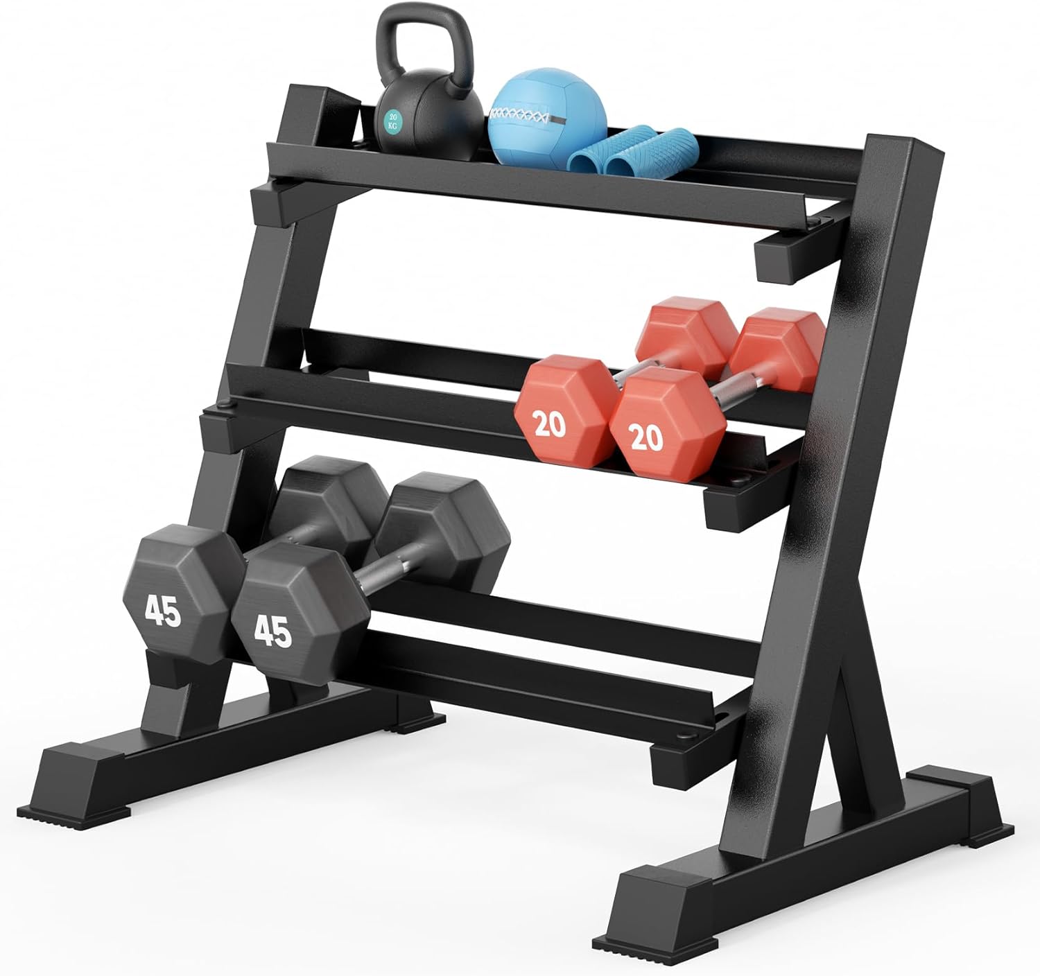 Home Gym Rack - Home Gym Dumbbell Rack, 3 &