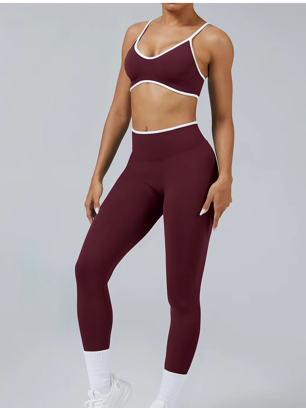Women's Color Block Yoga Set S - огляд і ціна Home Gym Build