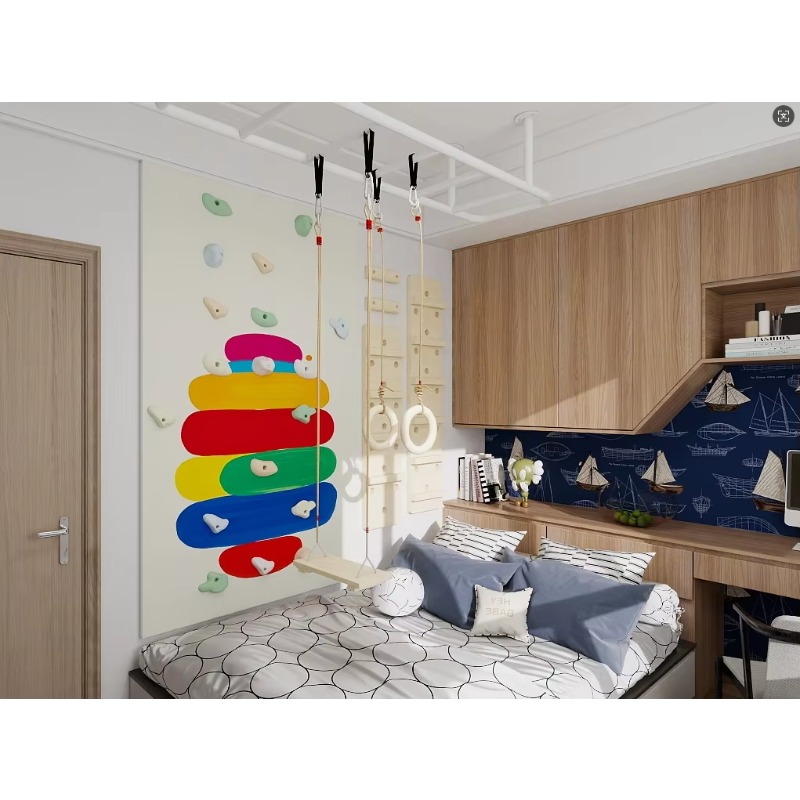 Kids Indoor Plywood Climbing W - огляд і ціна Home Gym Kids