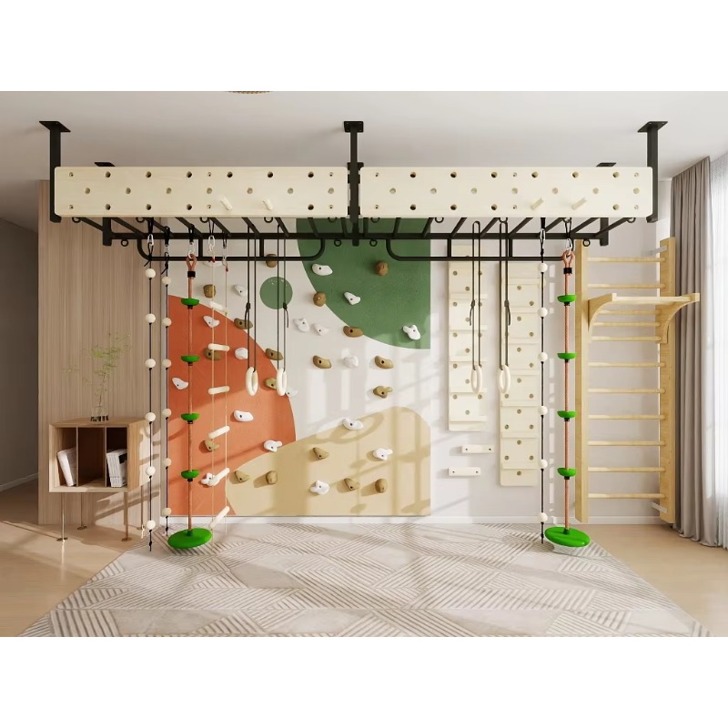 Kids Indoor Plywood Climbing W - огляд і ціна Home Gym Kids