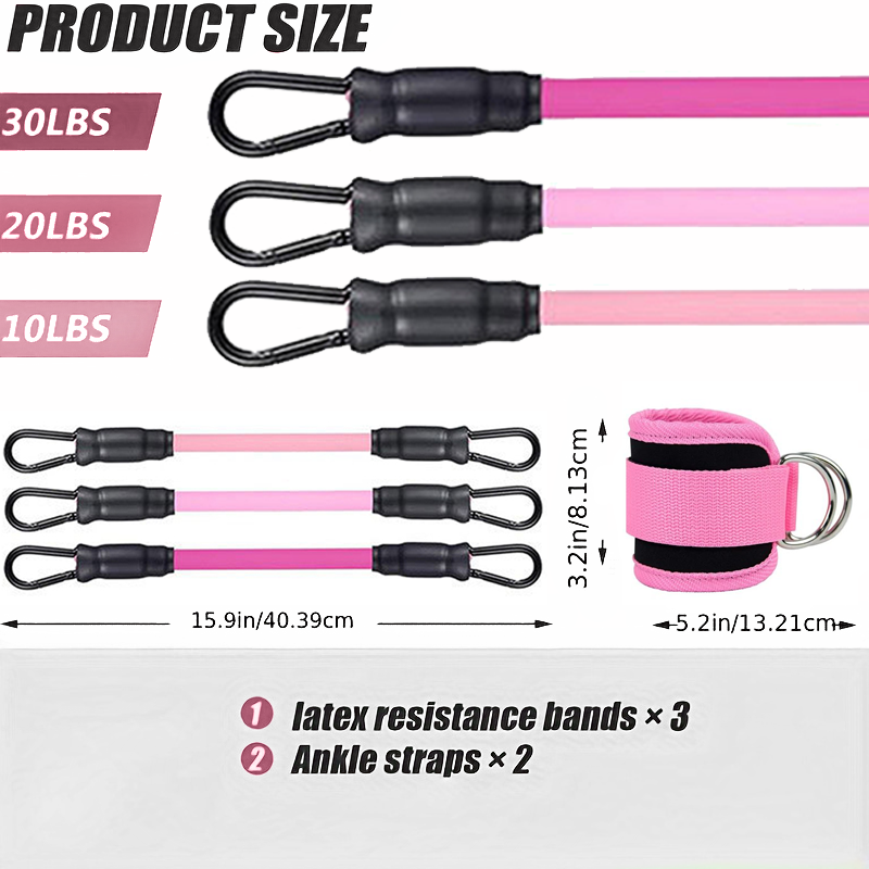 Ankle Straps Resistance Bands  - огляд і ціна Home Gym Kit For Men