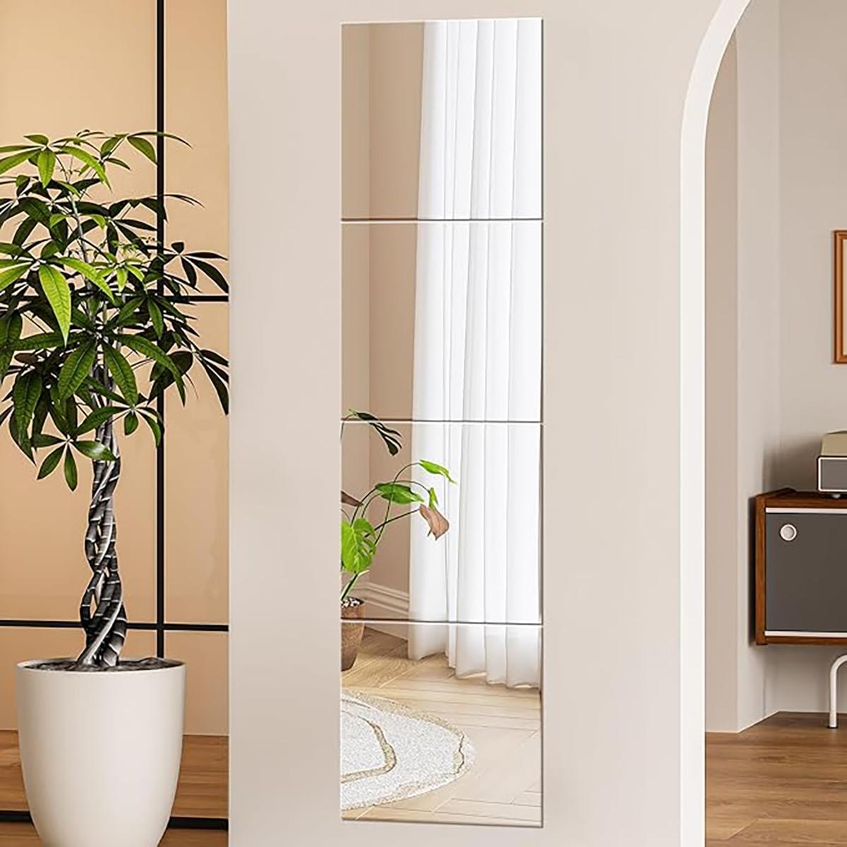 4Pcs Acrylic Mirror Wall Stick - огляд і ціна Home Gym Kids