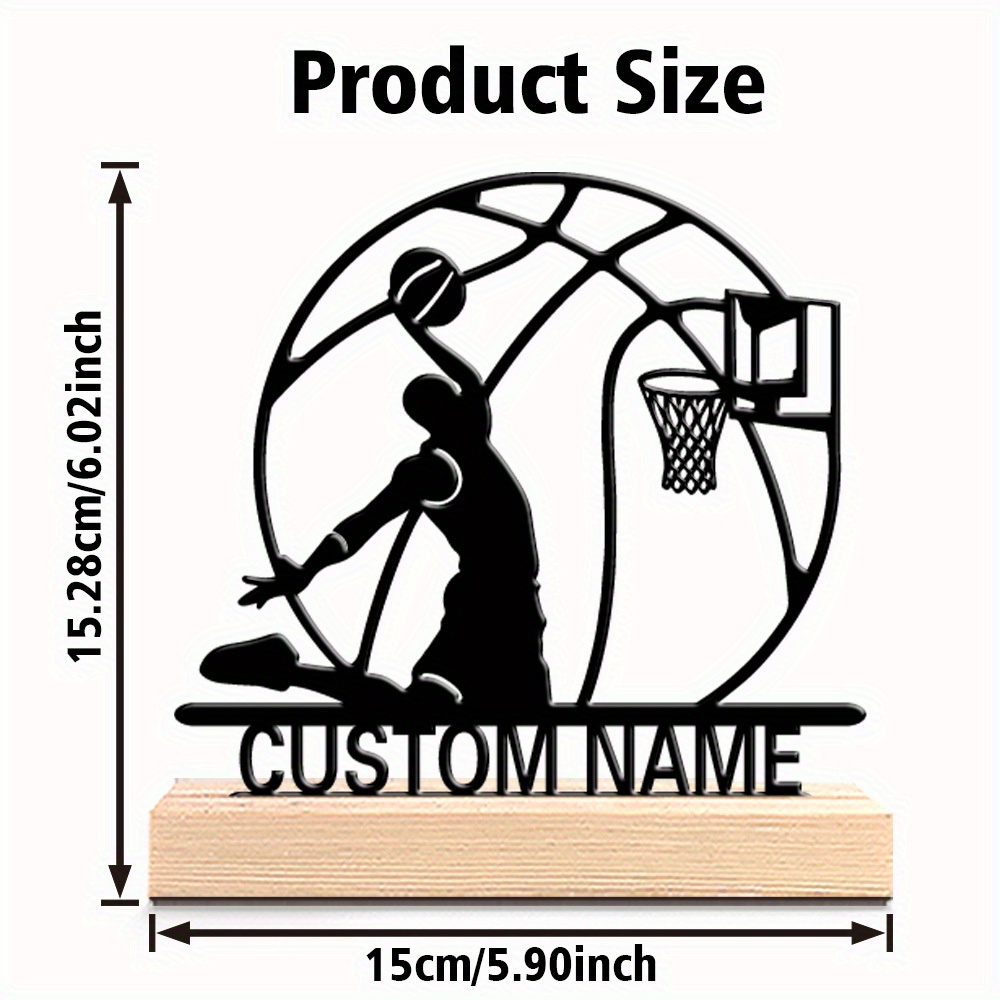 Personalized Basketball Player - огляд і ціна Home Gym Names