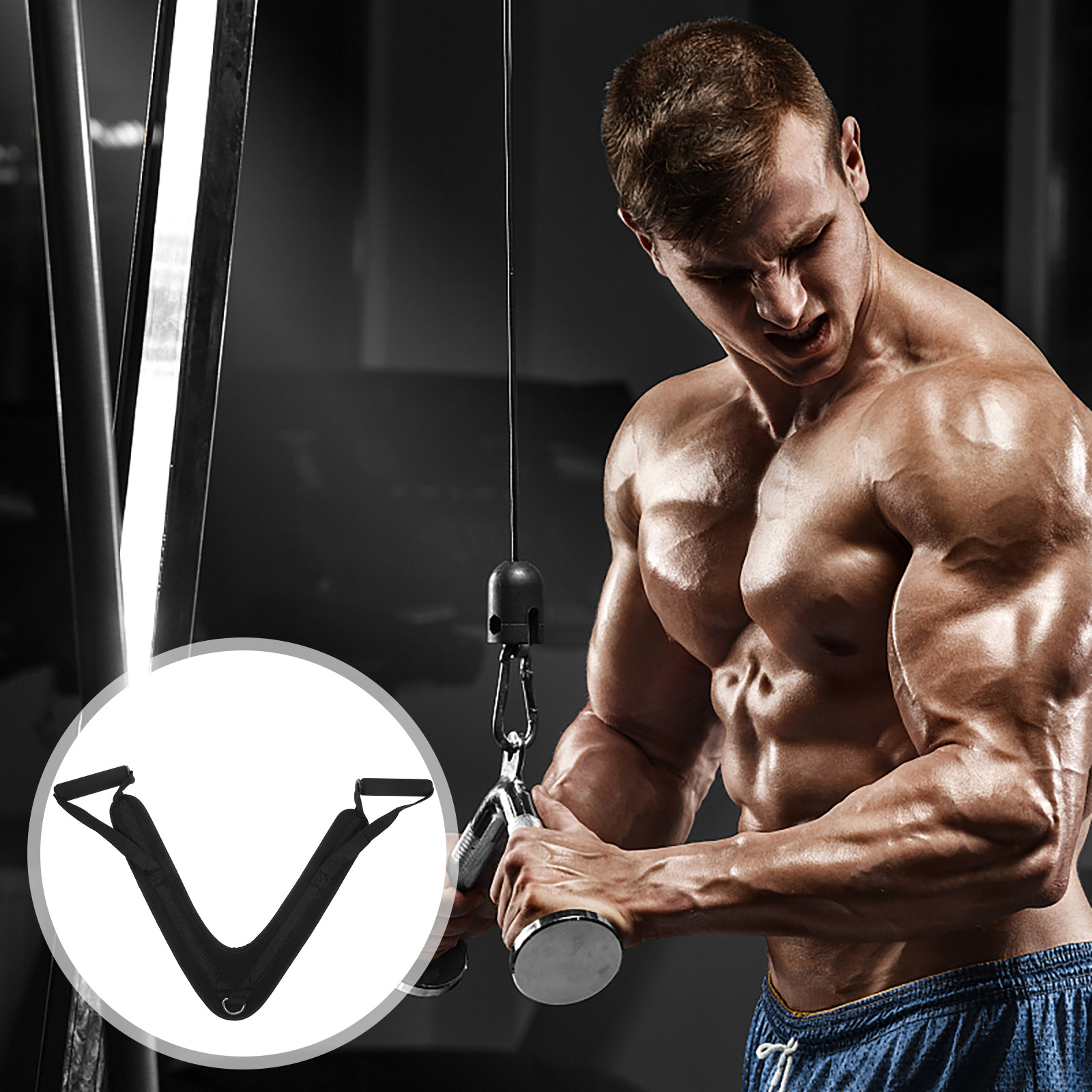 1Pcs Triangular Shoulder Strap - огляд і ціна Home Gym Build