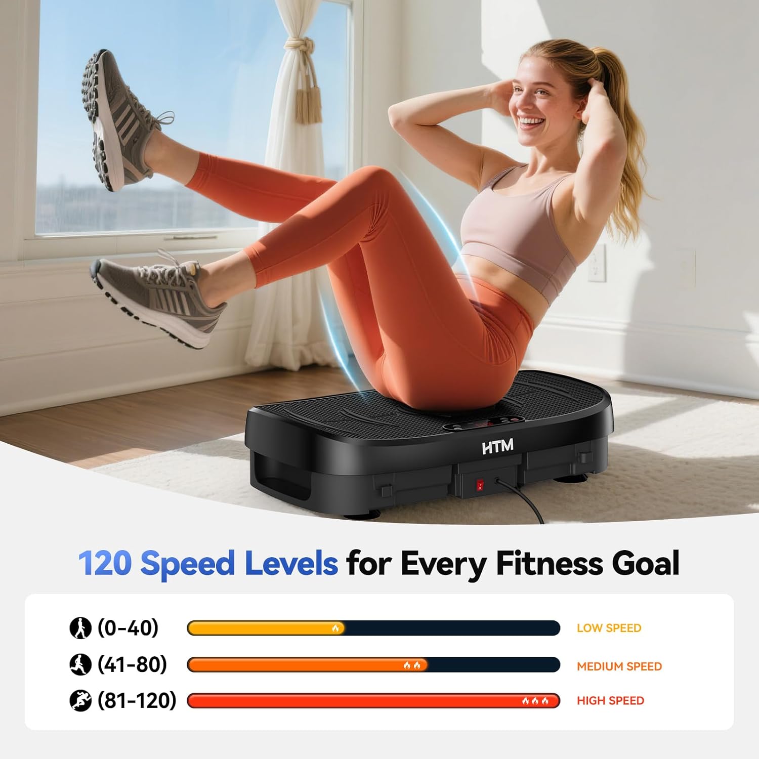 Vibration Plate Fat Burning Fi - огляд і ціна Home Gym Tools