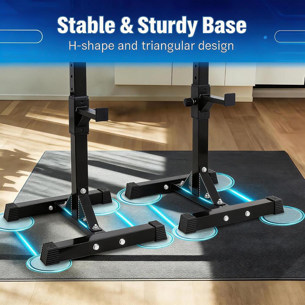 Squat Rack Stand for Adjustabl - огляд і ціна Home Gym Rack