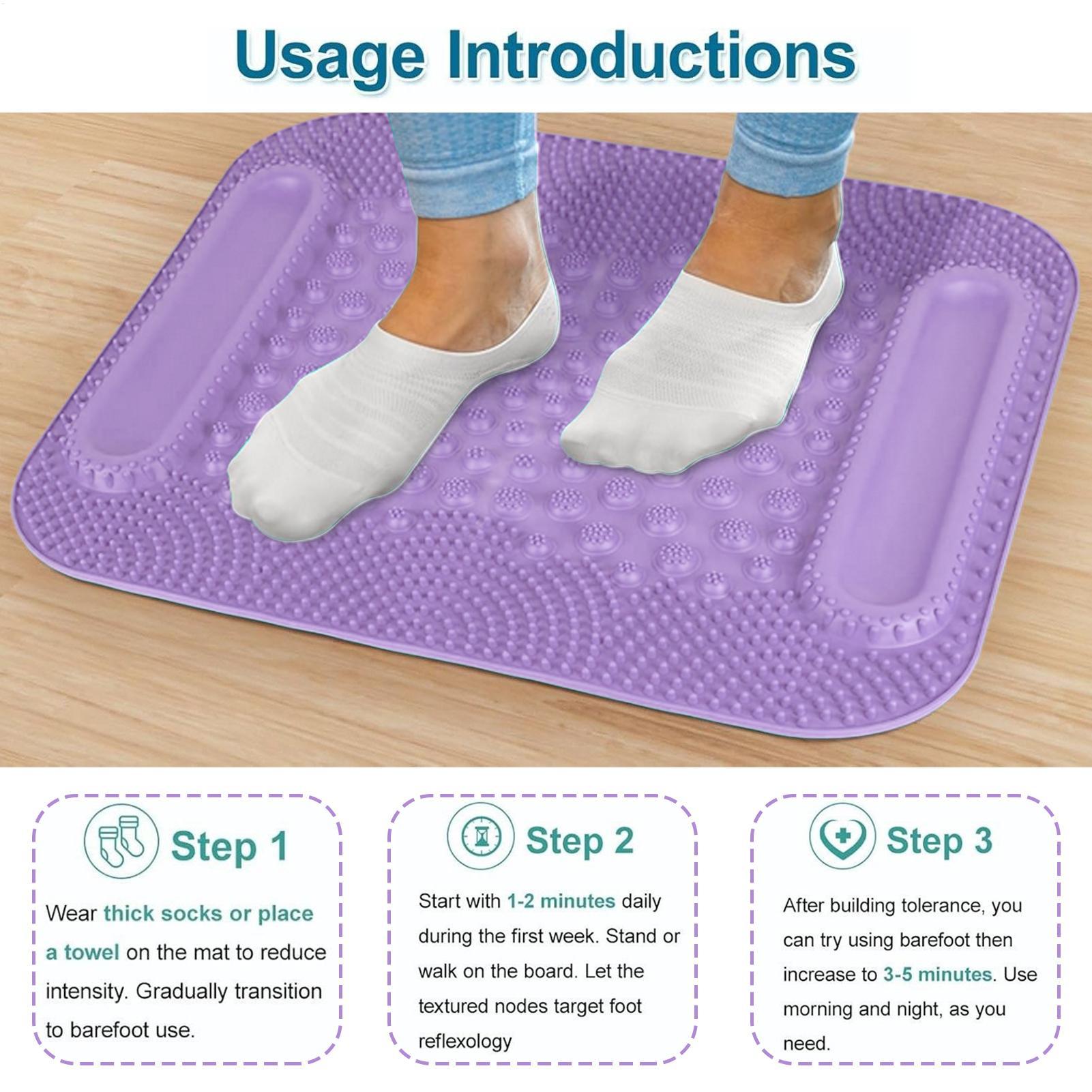 Foot Massage Mat Foot Reflexol - огляд і ціна Home Zone Gym
