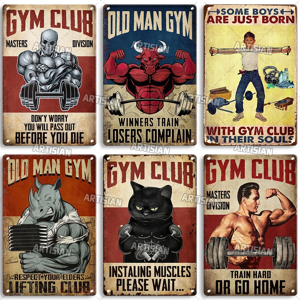Old Man Gym Club Inspirational - огляд і ціна Home Gym Room