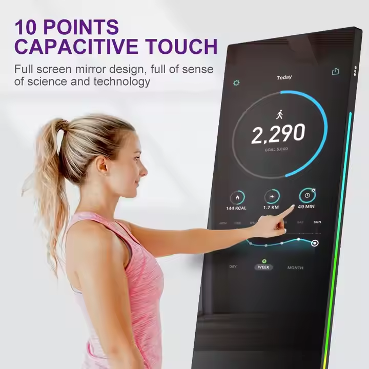 Personal Trainer Mirror Floor  - огляд і ціна Home Gym Rubber Flooring
