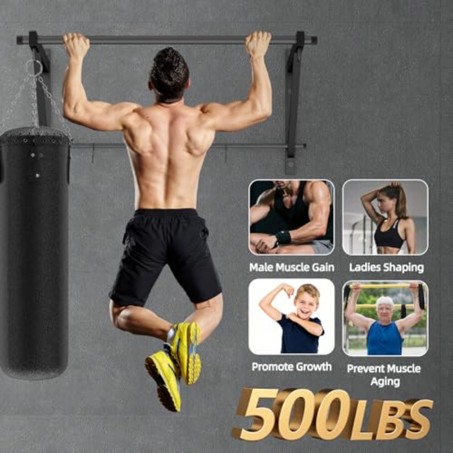 Heavy Duty Wall Mounted Chin U - огляд і ціна Home Gym Upper Body Workout