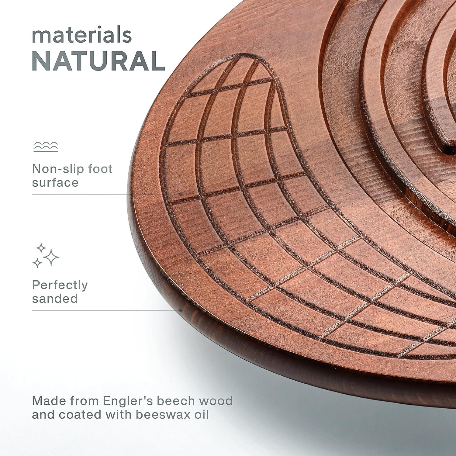 Wooden Balance Board with Funn - огляд і ціна Wobble Board Balance
