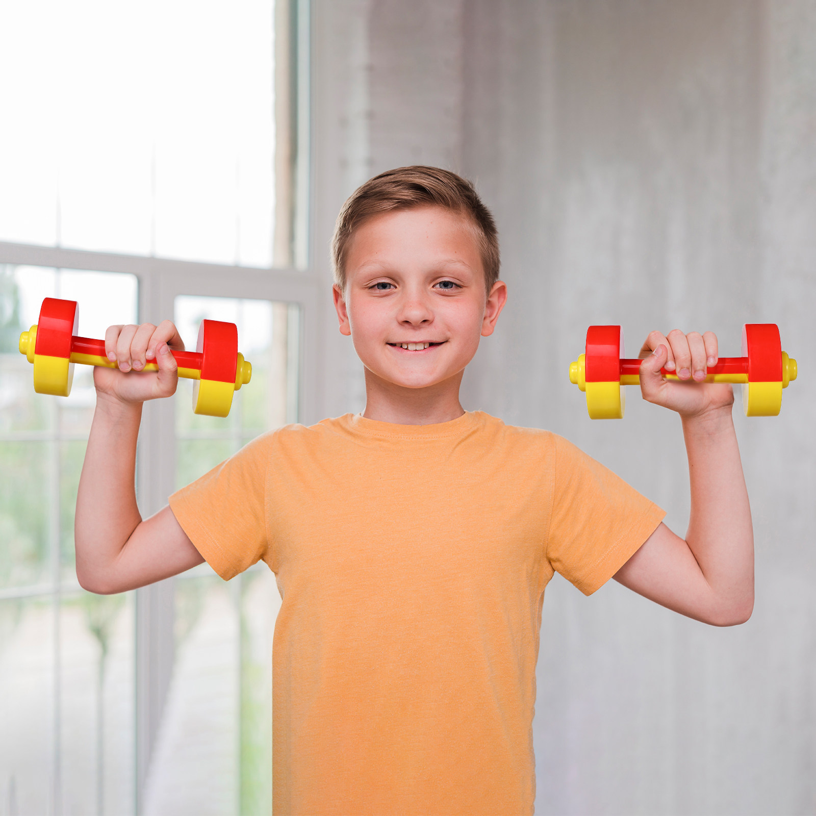 1Pair Children Plastic Dumbbel - огляд і ціна Home Gym Kids