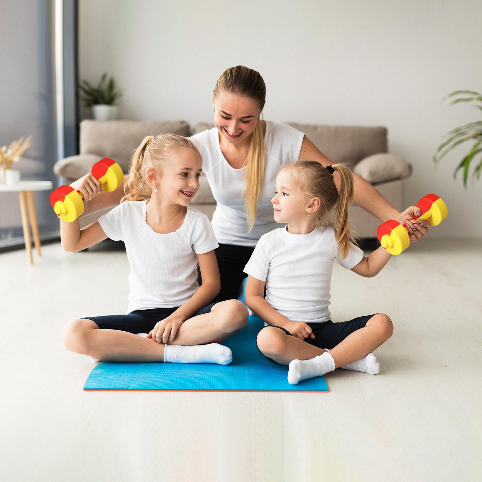1Pair Children Plastic Dumbbel - огляд і ціна Home Gym Kids