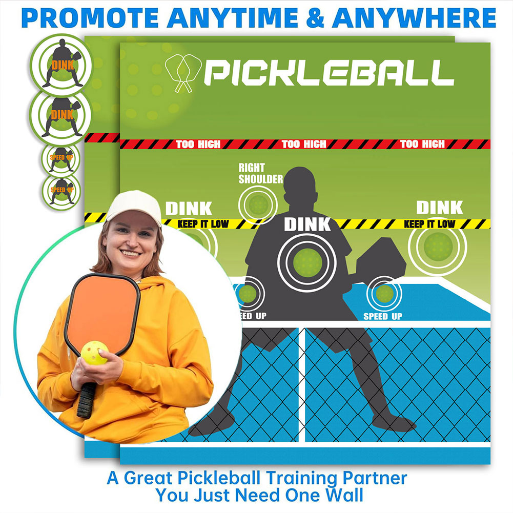 Pickleball Rebounder Training  - огляд і ціна Home Gym Practice