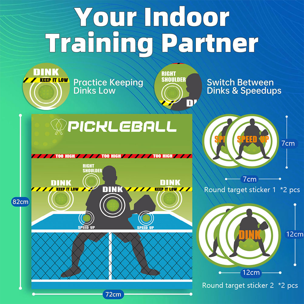 Pickleball Rebounder Training  - огляд і ціна Home Gym Practice