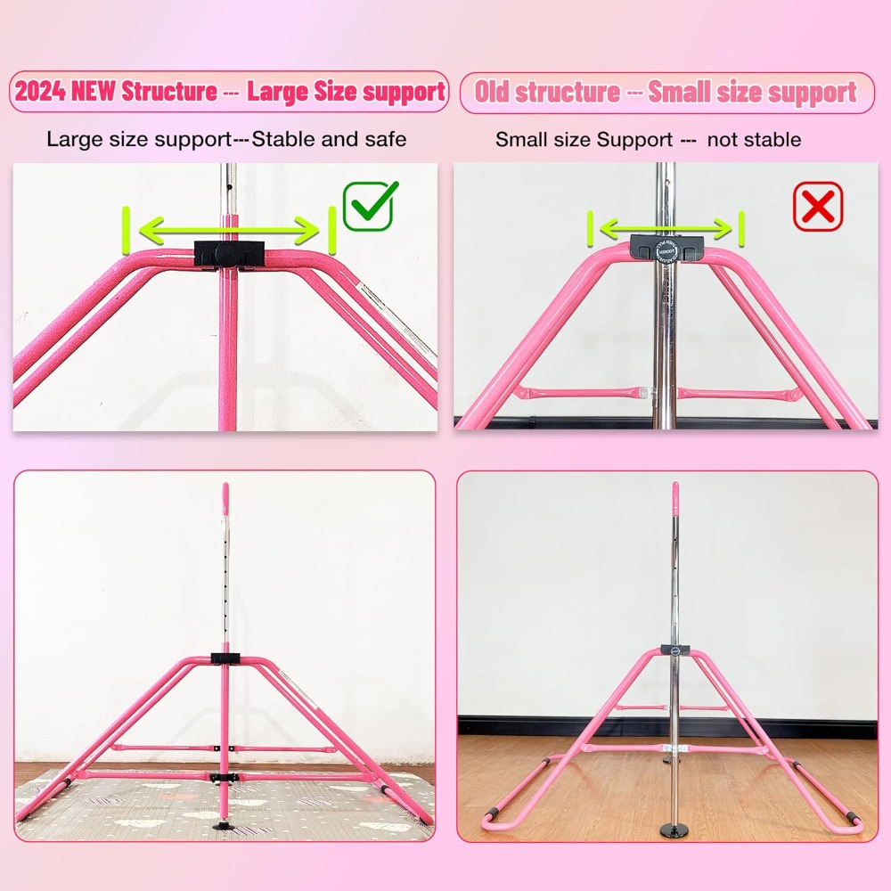Foldable Gymnastics Bar for Ki - огляд і ціна Home Gym Kids