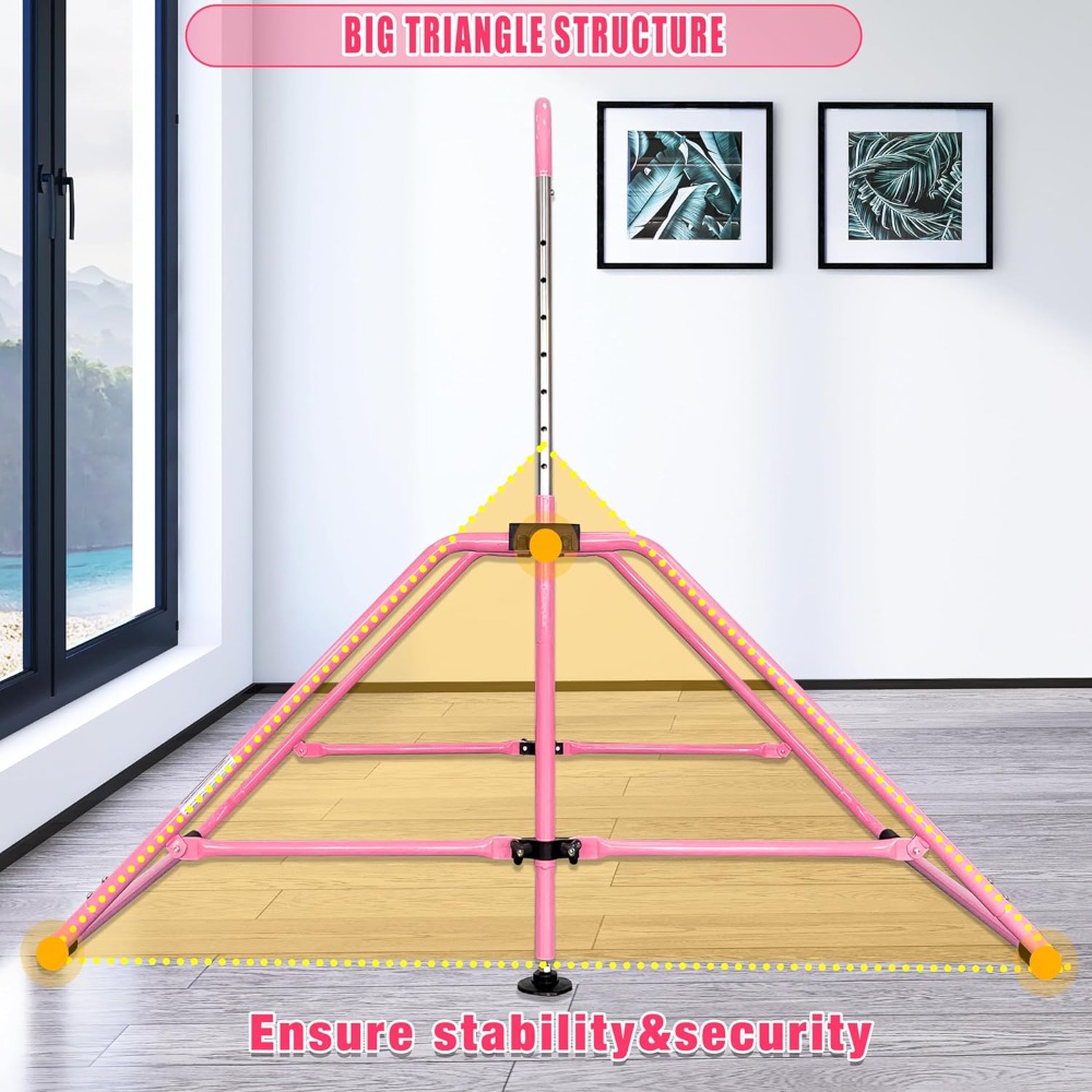 Foldable Gymnastics Bar for Ki - огляд і ціна Home Gym Kids