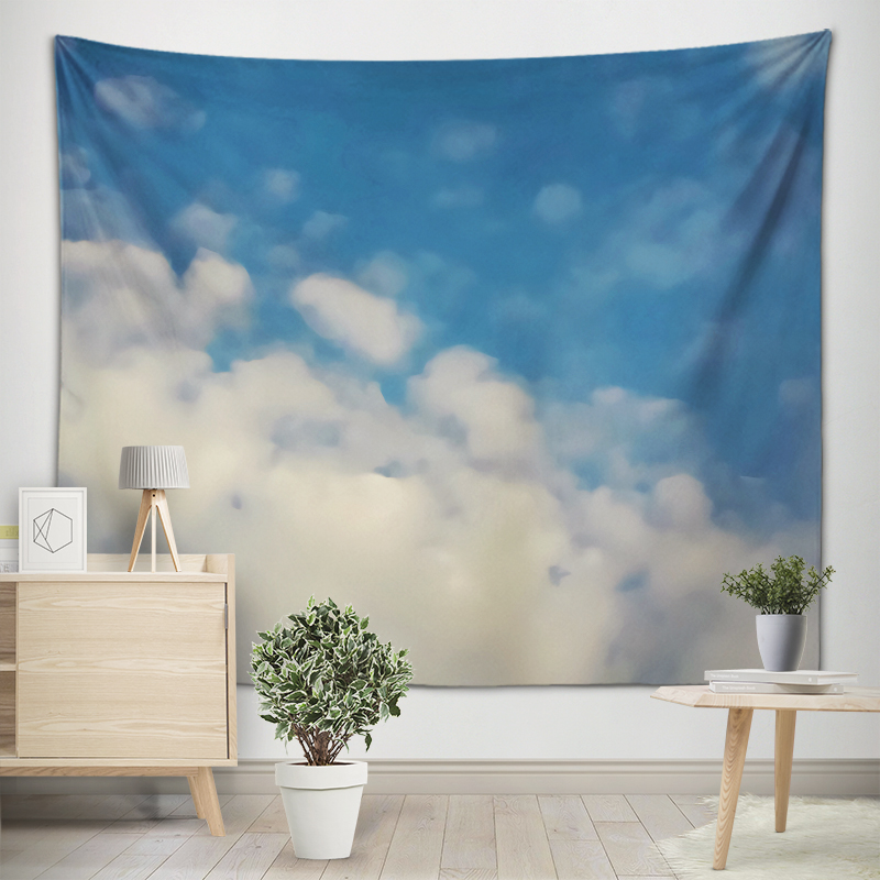 Melodious Clouds Art Tapestry  - огляд і ціна Home Gym Room