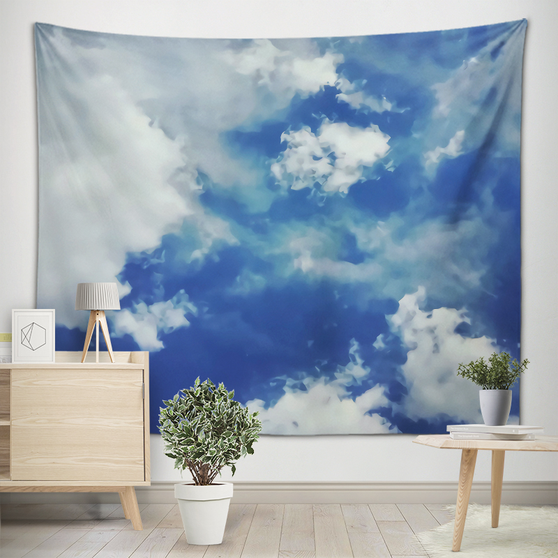 Melodious Clouds Art Tapestry  - огляд і ціна Home Gym Room