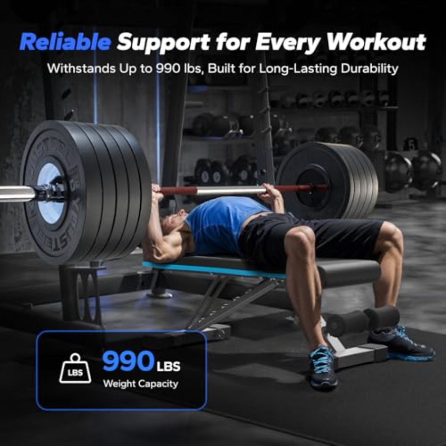 Foldable Weight Bench for Home - огляд і ціна Home Gym With Leg Press