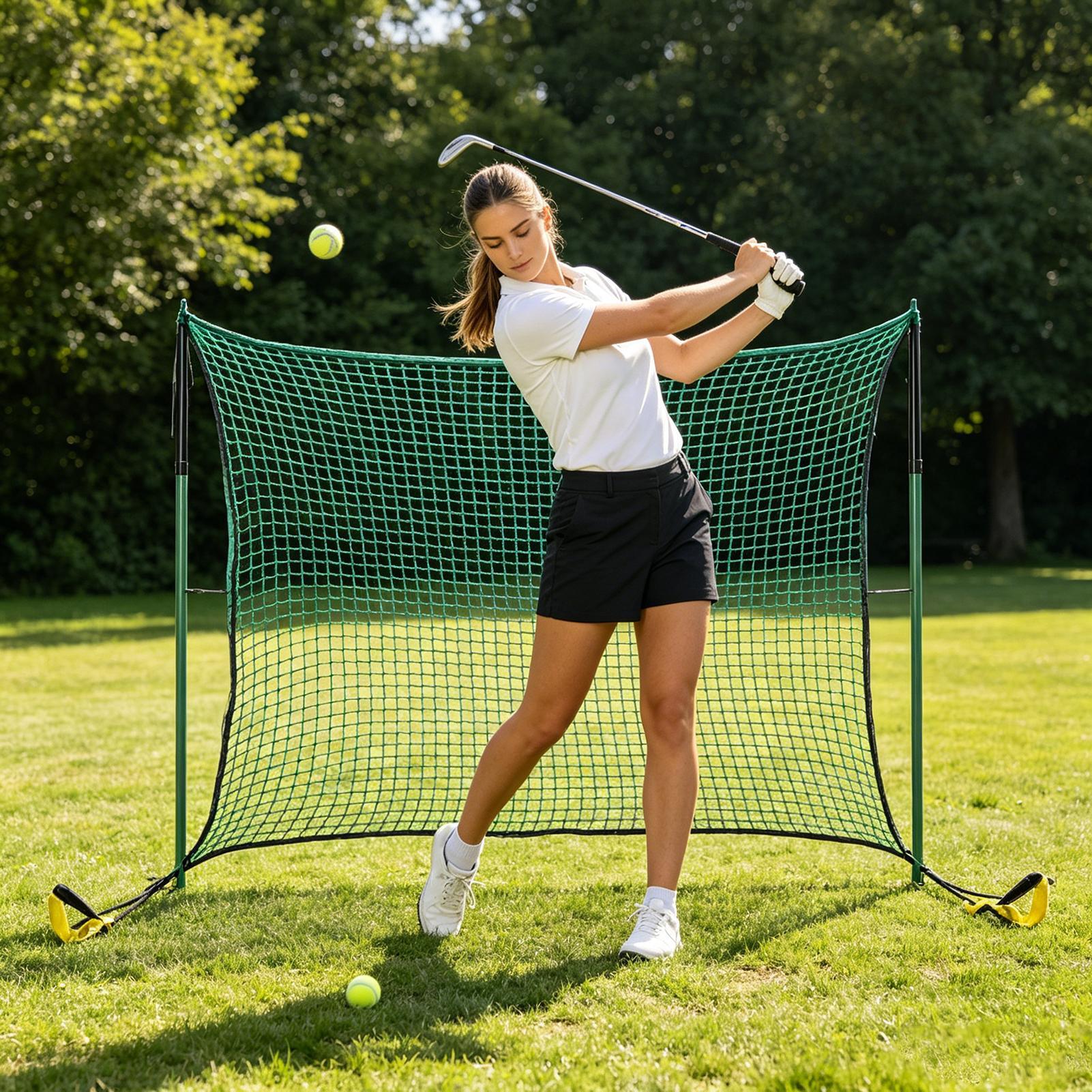 Golf Hitting Net Outdoor Train - огляд і ціна Home Gym Practice