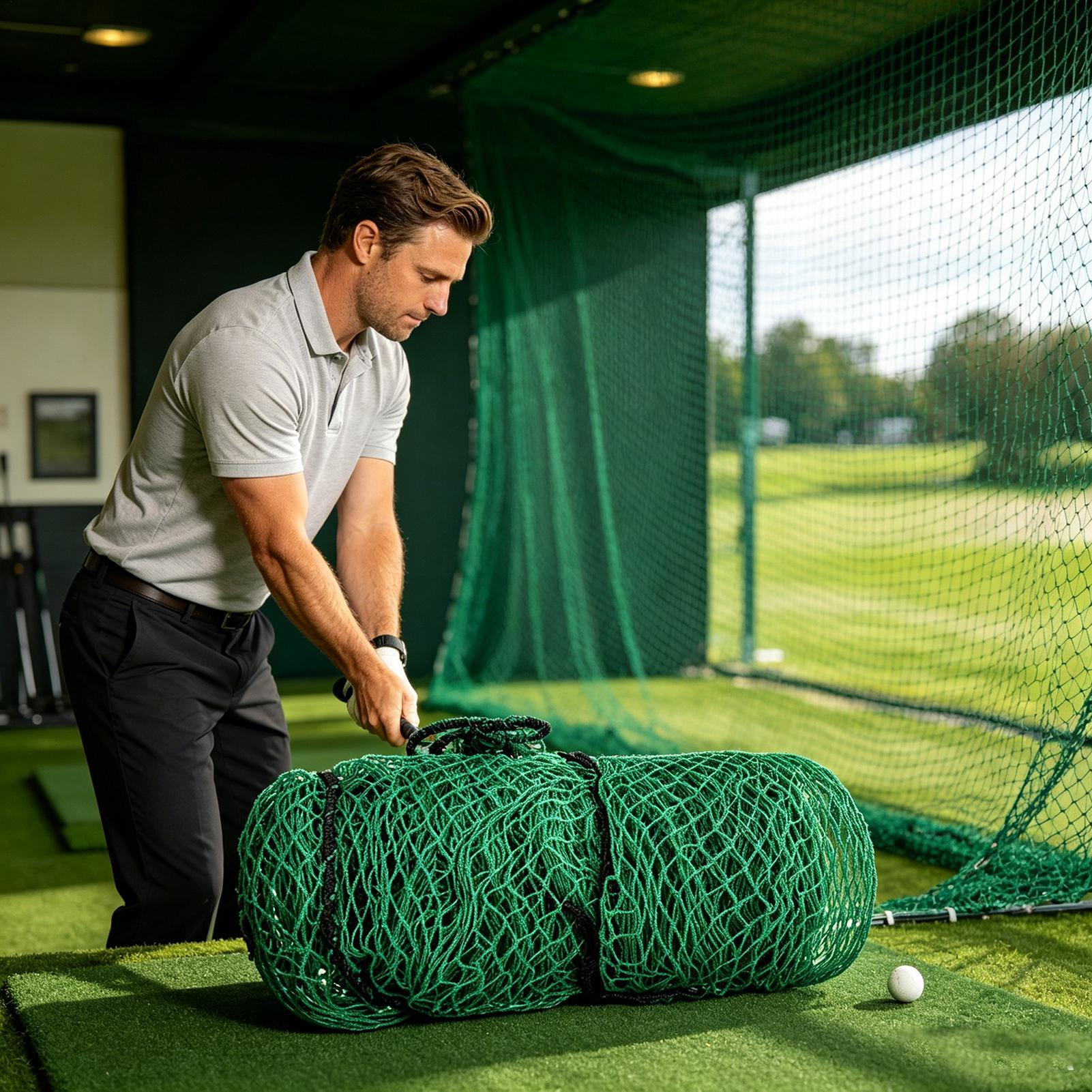 Golf Hitting Net Outdoor Train - огляд і ціна Home Gym Practice
