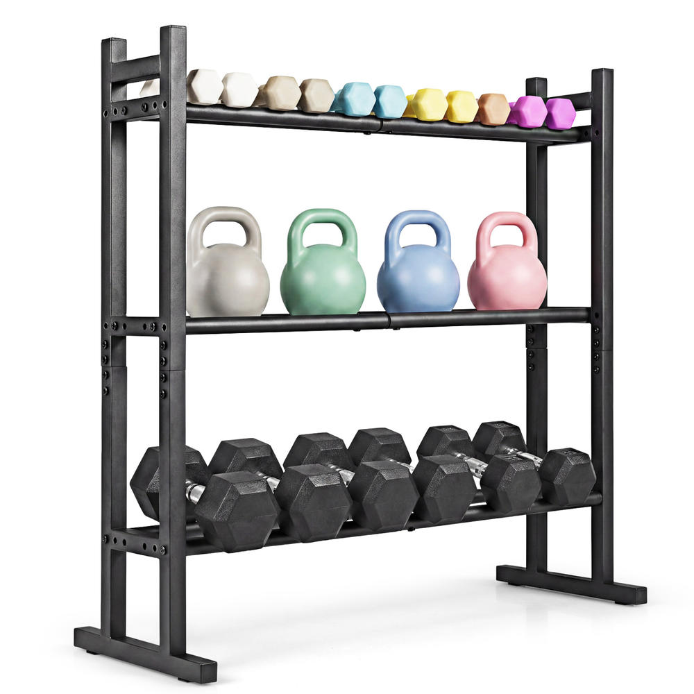 Heavy Duty 3-Tier Dumbbell Rac - огляд і ціна Home Gym Fitness