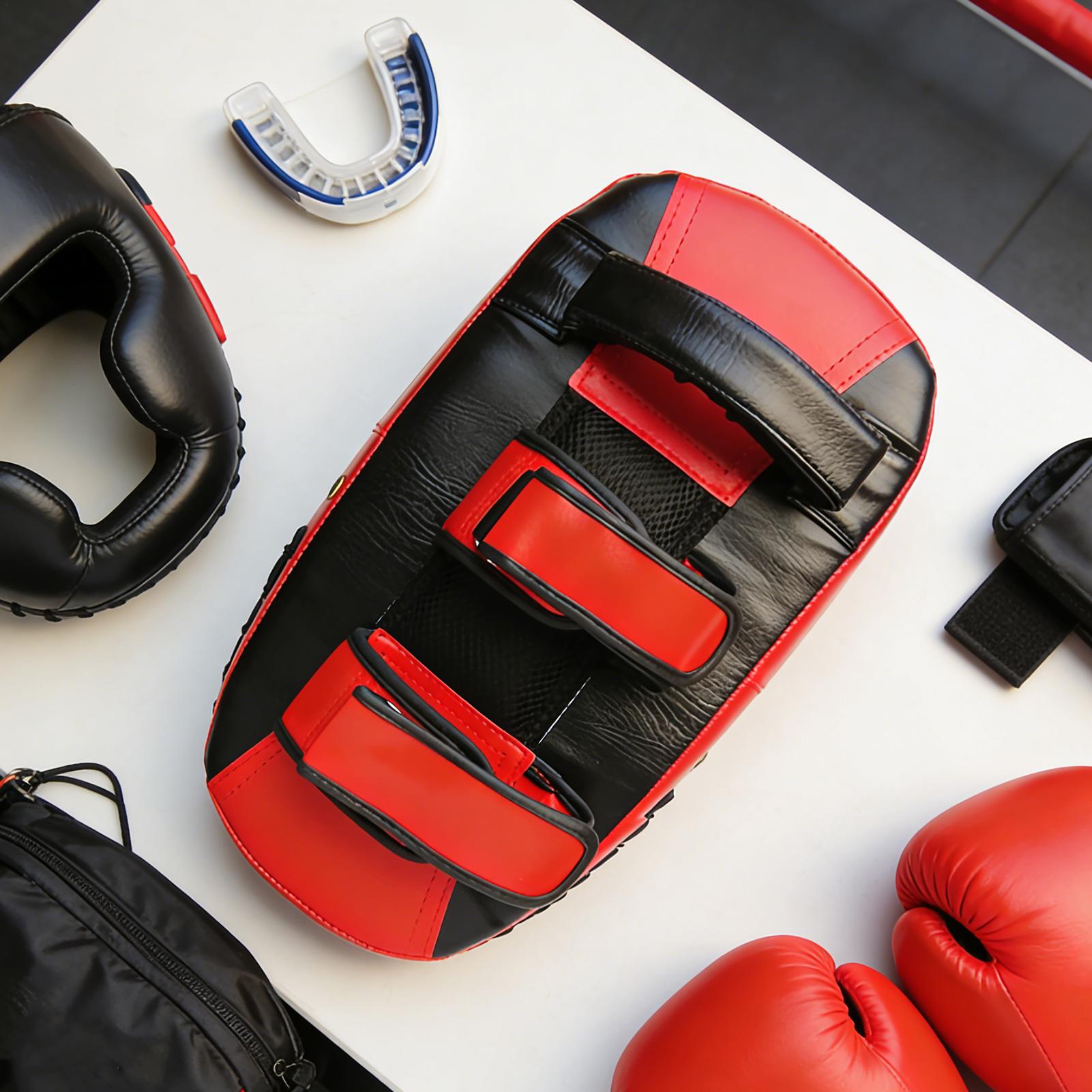 Boxing Pads PU Leather Curved  - огляд і ціна Home Gym Kids
