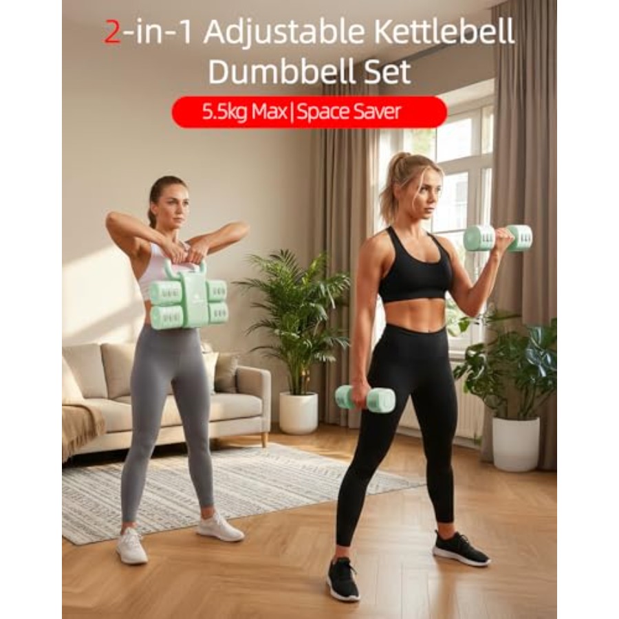 Home gym dumbbell set: 4-in-1  - огляд і ціна Home Gym Kettlebells