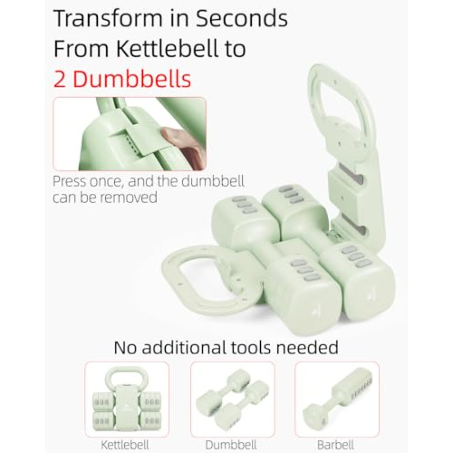 Home gym dumbbell set: 4-in-1  - огляд і ціна Home Gym Kettlebells