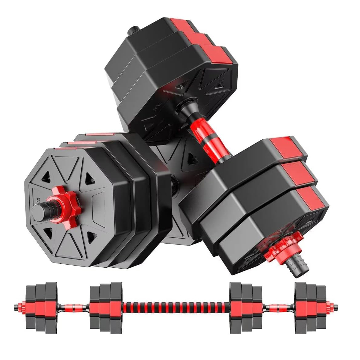 Adjustable Dumbbell to Barbell - огляд і ціна Home Gym Kit For Men