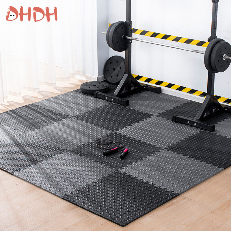 Gym Floor Mat for Home Workout - огляд і ціна Home Gym Rubber Flooring