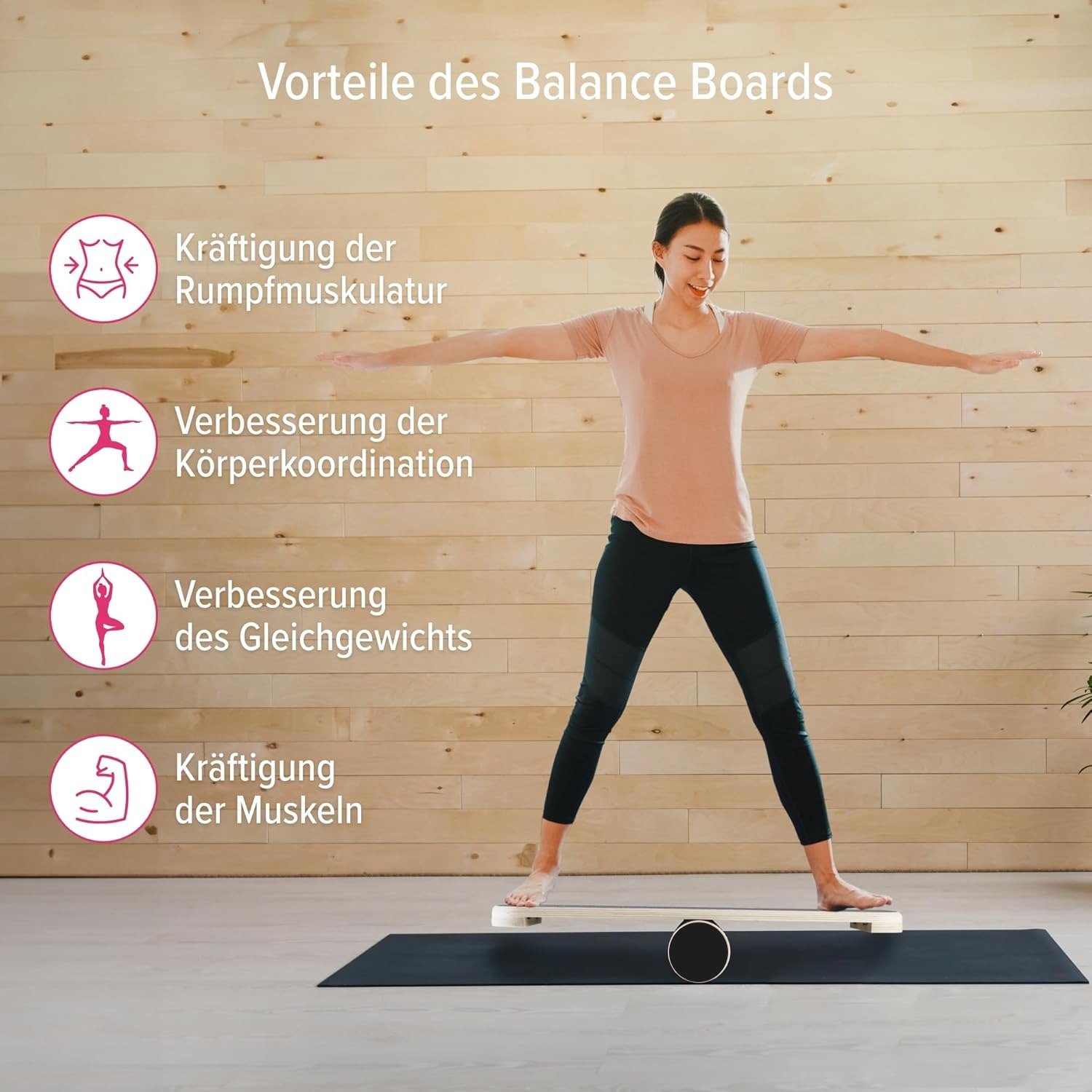 Balance Board Non Slip Surface - огляд і ціна Wobble Board Balance