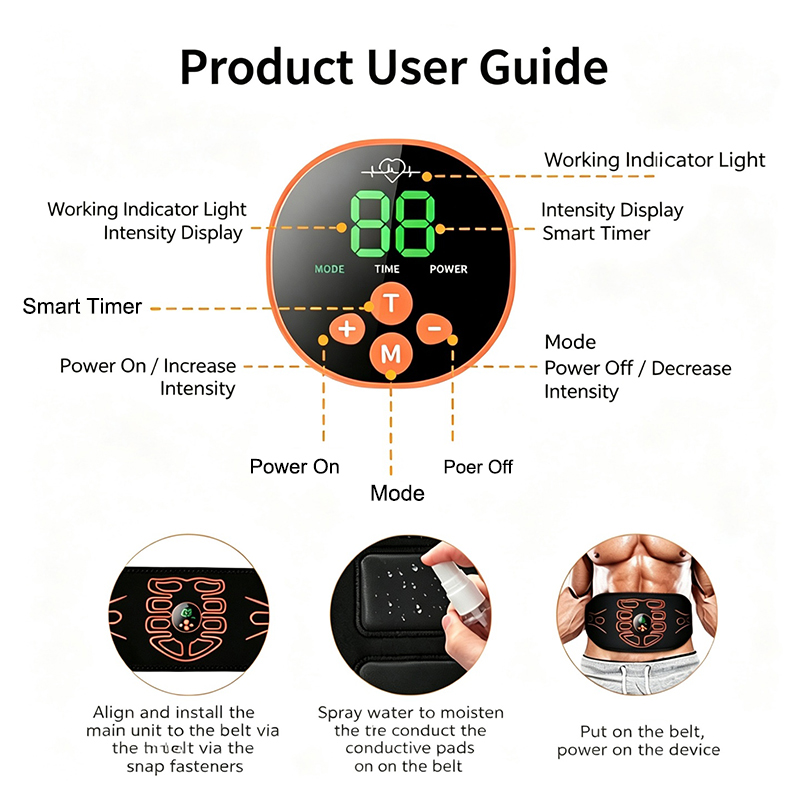 Abdominal Toning Belt Smart Ab - огляд і ціна Home Gym Room