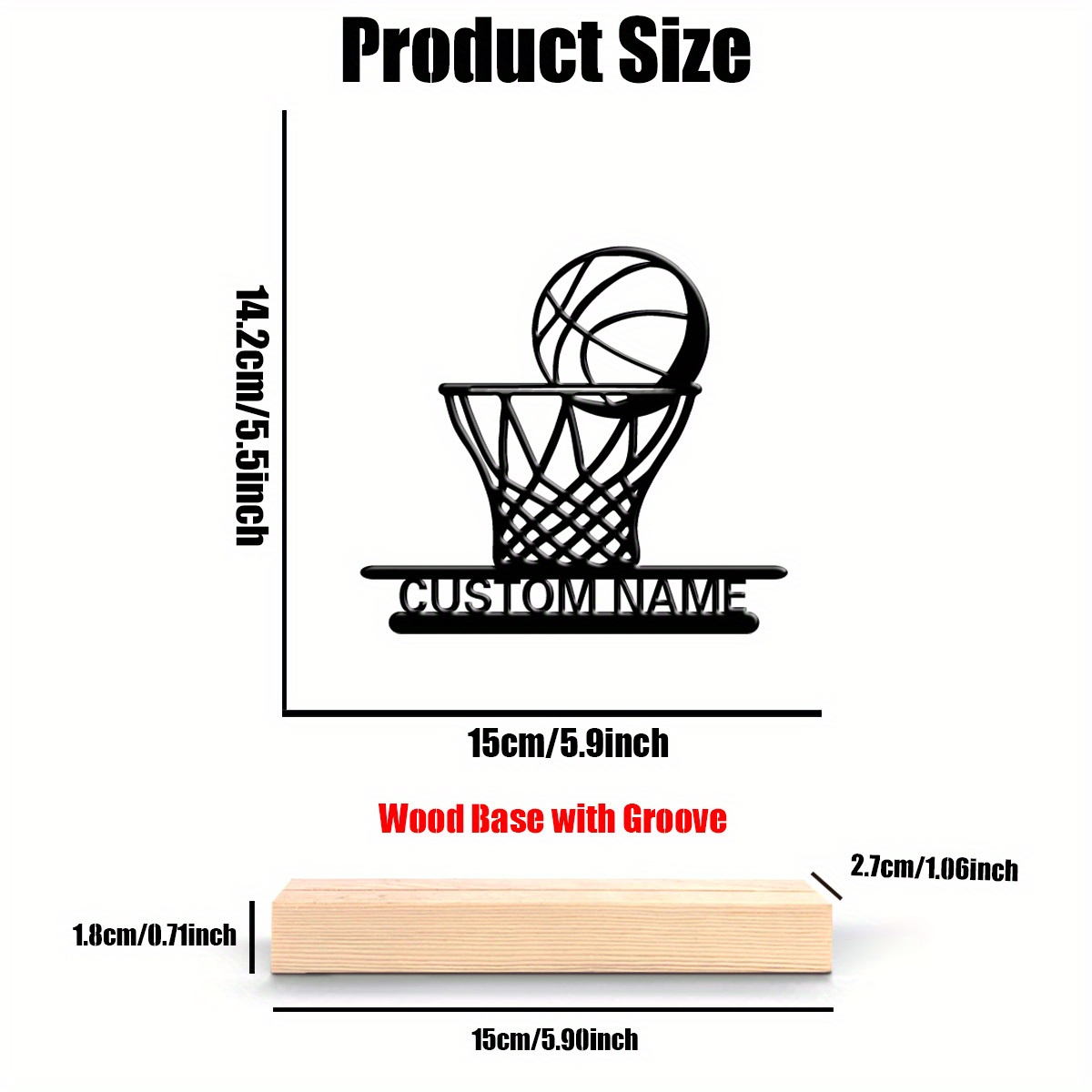 Personalized Basketball Hoop M - огляд і ціна Home Gym Names